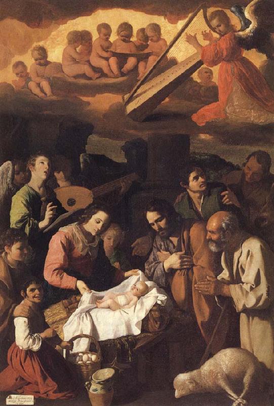 Francisco de Zurbaran Adoration of the Shepherds Sweden oil painting art